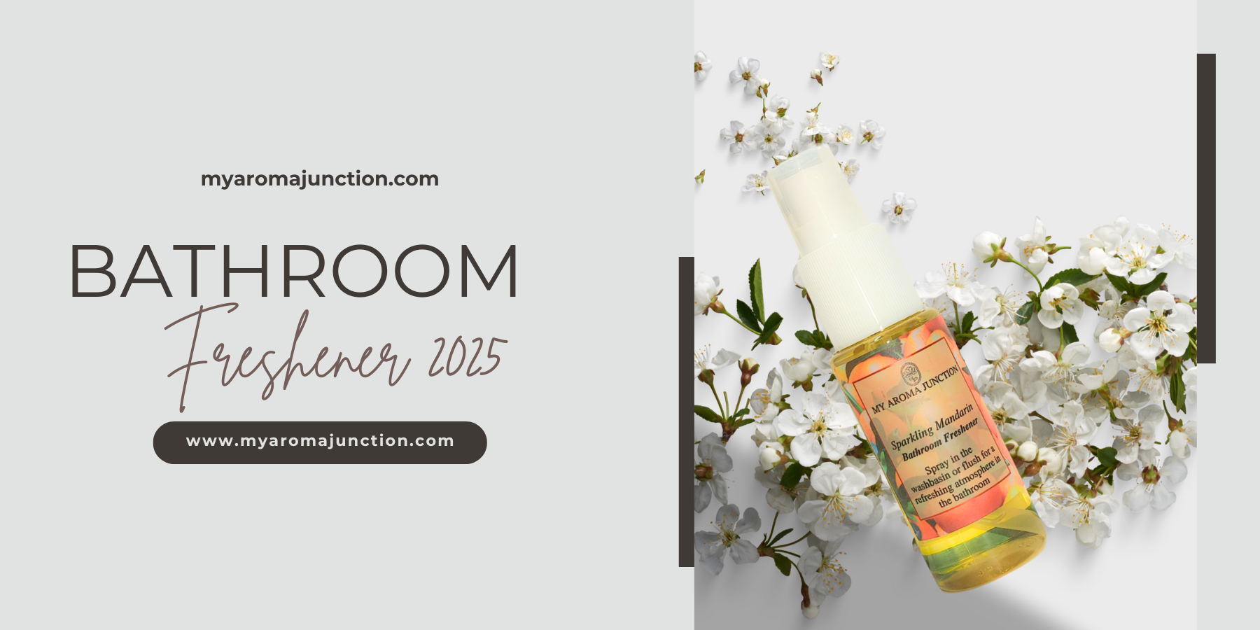 Best Bathroom Fresheners to Instantly Elevate Your Space | MY AROMA JUNCTION