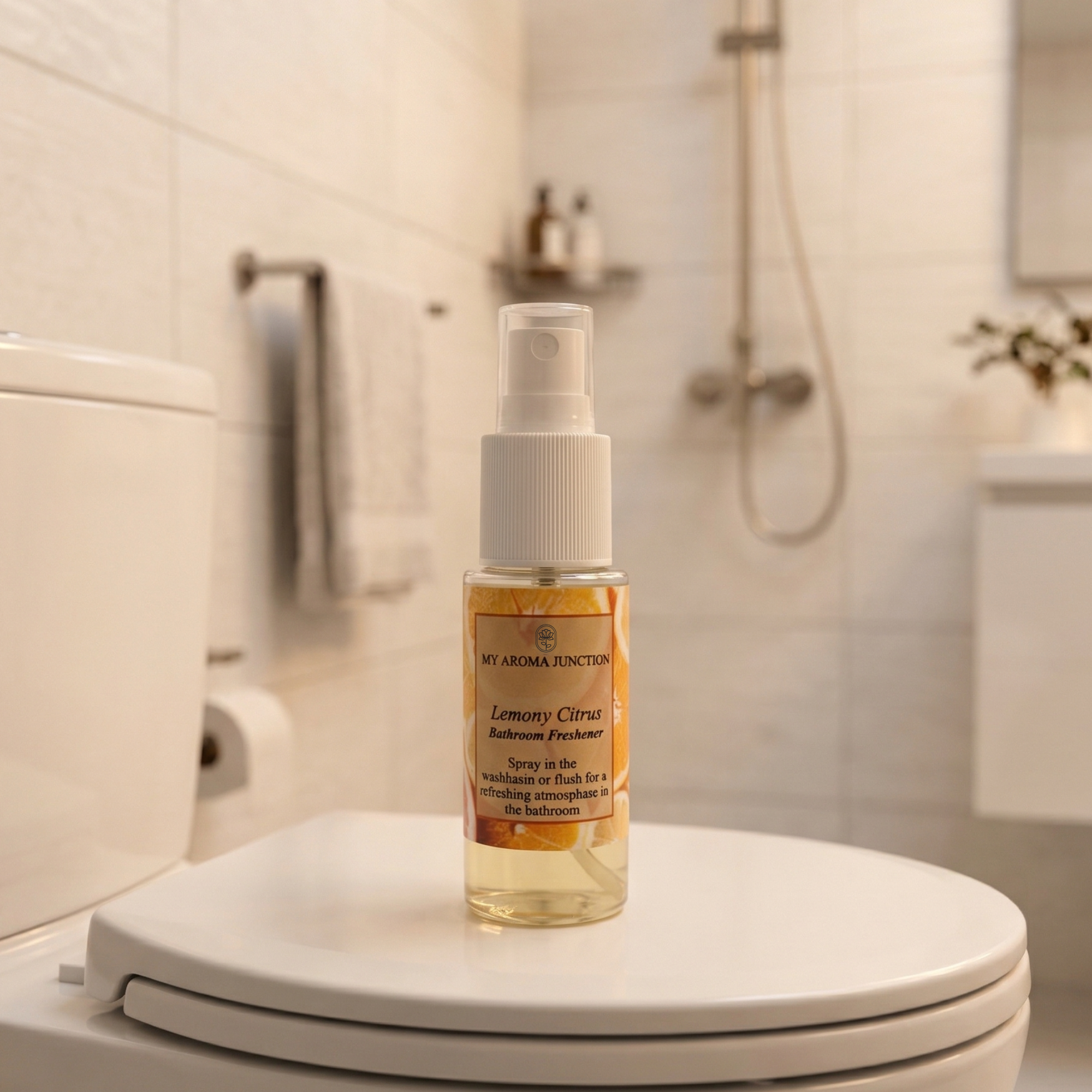 Lemony Citrus Bathroom Freshener