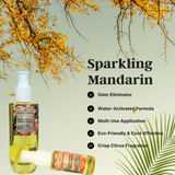 Sparkling Mandarin Bathroom Freshener by MY AROMA JUNCTION