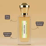 Rosy Oudh Perfume – A Sensual Rose & Oudh Blend for Men & Women | MY AROMA JUNCTION