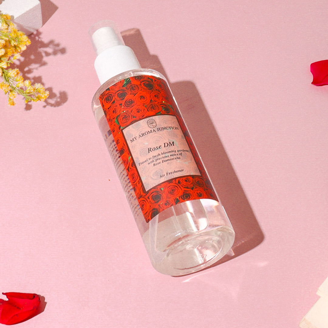 MY AROMA JUNCTION’s Rose Damascena Air Freshener – From Best Perfume Brand In India