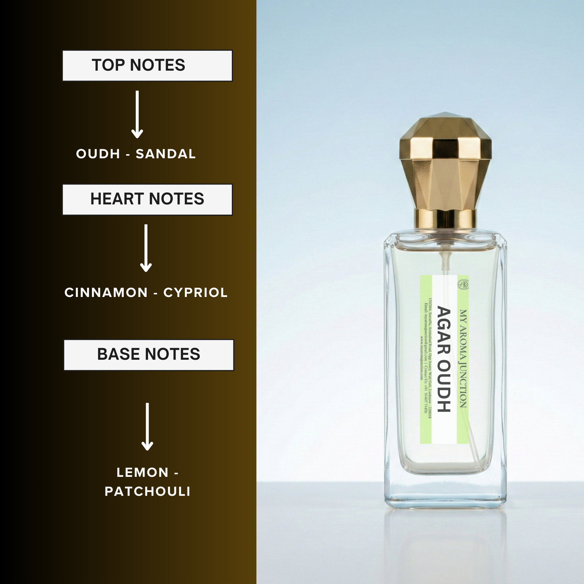 Agar Oudh Perfume for Men & Women