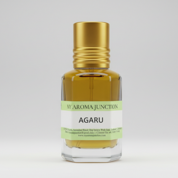 Agaru Attar – A Harmonious Blend of Oudh, Rose & Spices for Men & Women | MY AROMA JUNCTION