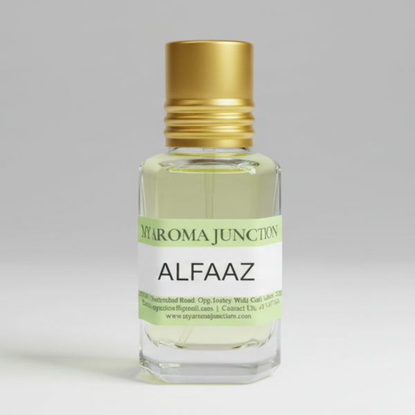 Alfaaz Attar – A Romantic Floral & Woody Scent for Women | MY AROMA JUNCTION