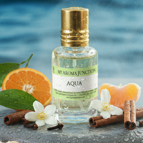 Aqua Attar – A Fresh & Marine Scent for Men & Women | MY AROMA JUNCTION