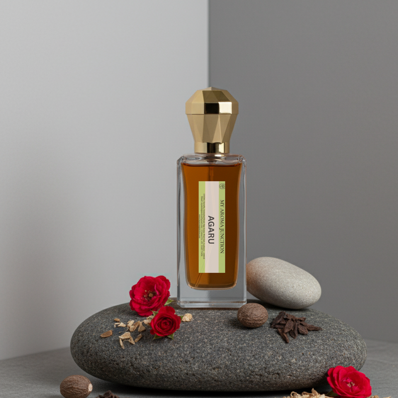 Agaru Perfume – A Sensual Oudh & Rose Blend for Men & Women | MY AROMA JUNCTION