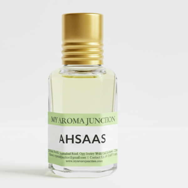 Ahsaas Attar – A Sensual & Refreshing Blend of Musk, Rose & Citrus | MY AROMA JUNCTION