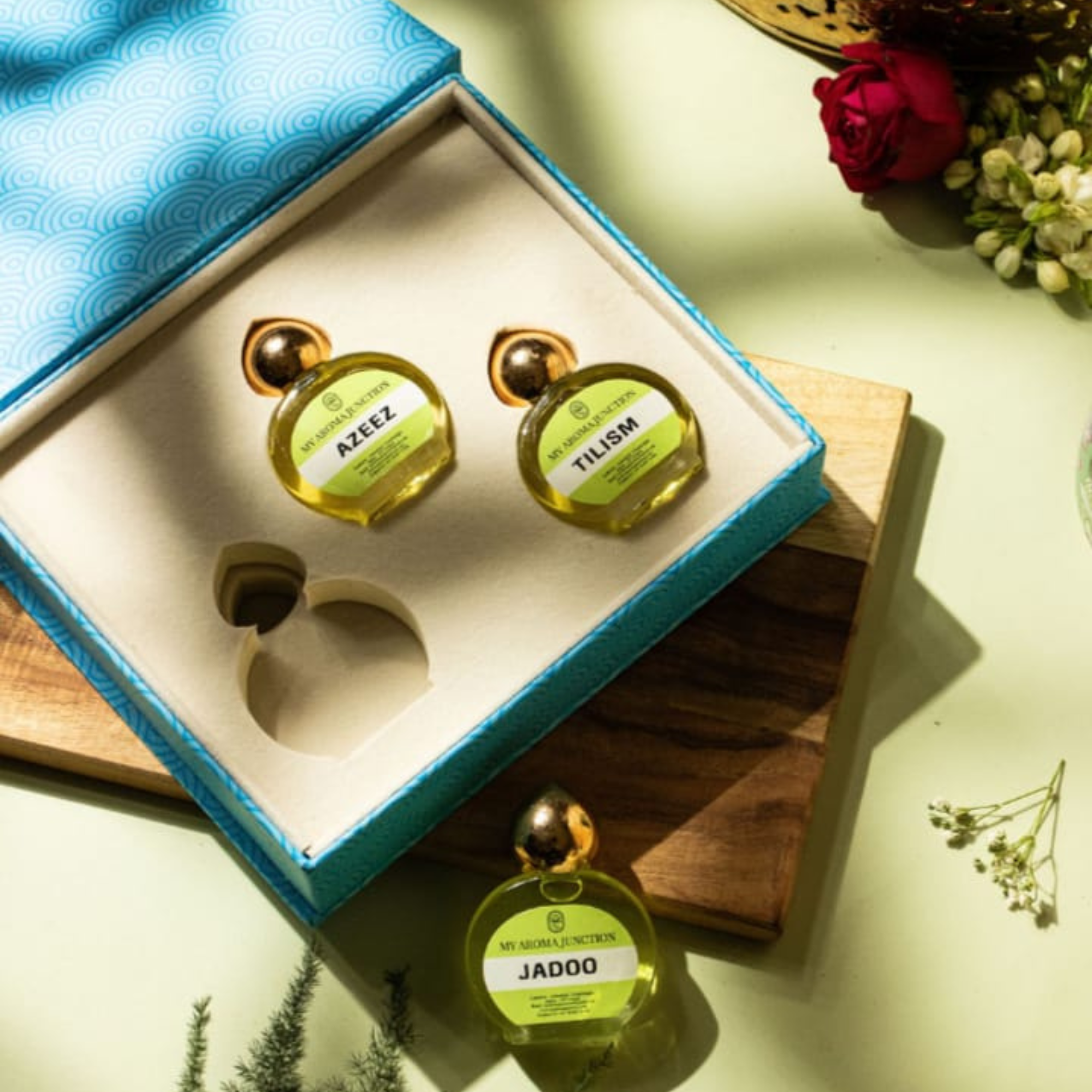 Attar Gift Pack from best perfume brand in Lucknow- My Aroma Junction