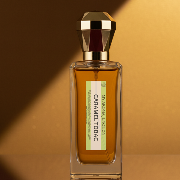 Caramel Tobac Perfume – A Smoky, Sweet & Woody Scent for Men | MY AROMA JUNCTION