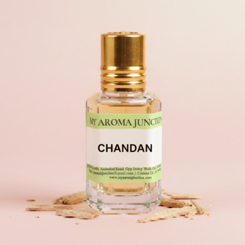 Chandan Attar – The Sacred Aroma of Pure Sandalwood | MY AROMA JUNCTION