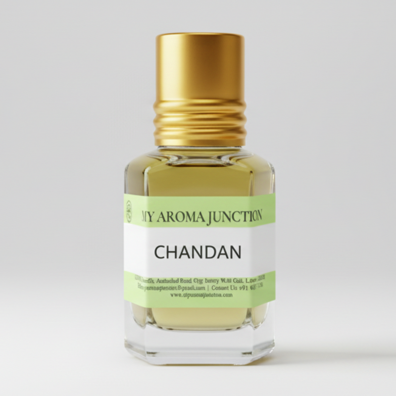 Chandan Attar – The Sacred Aroma of Pure Sandalwood | MY AROMA JUNCTION