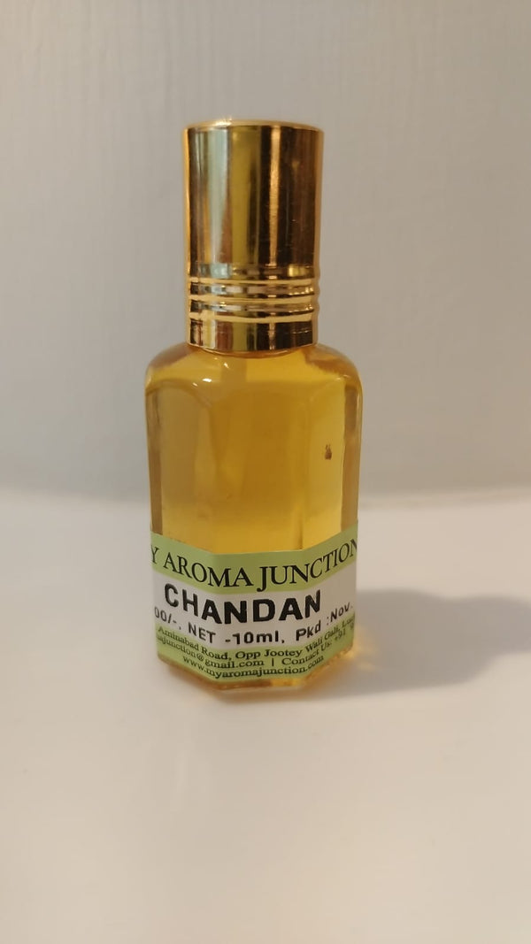 Chandan Attar – Premium Sandalwood Fragrance by MY AROMA JUNCTION | Best Perfume Shop in Lucknow