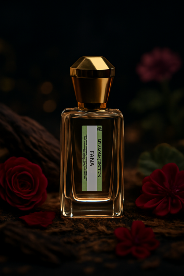 Fana Perfume – A Luxurious Rose Oudh Fragrance for Men & Women | MY AROMA JUNCTION