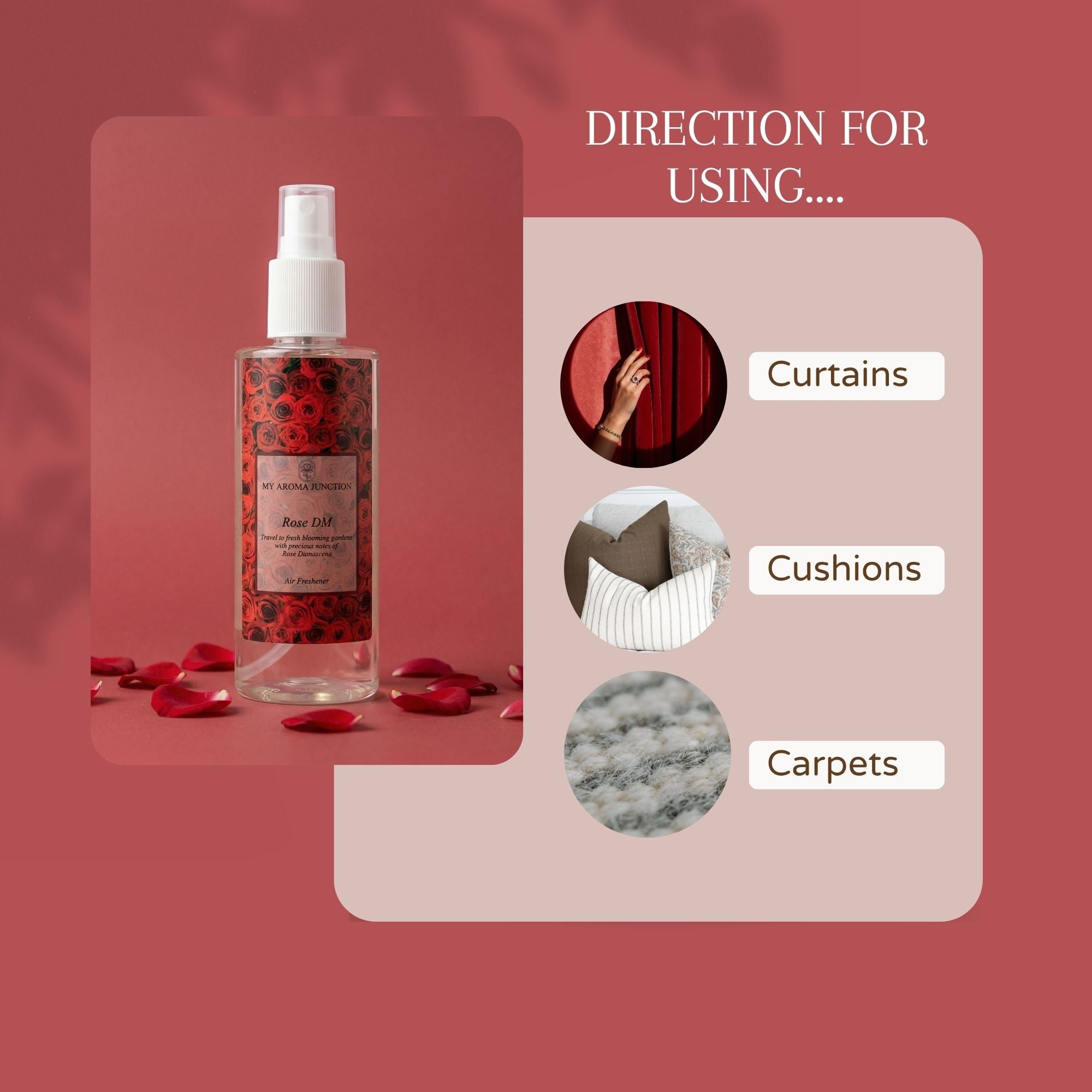 Rose Damascena Air Freshener