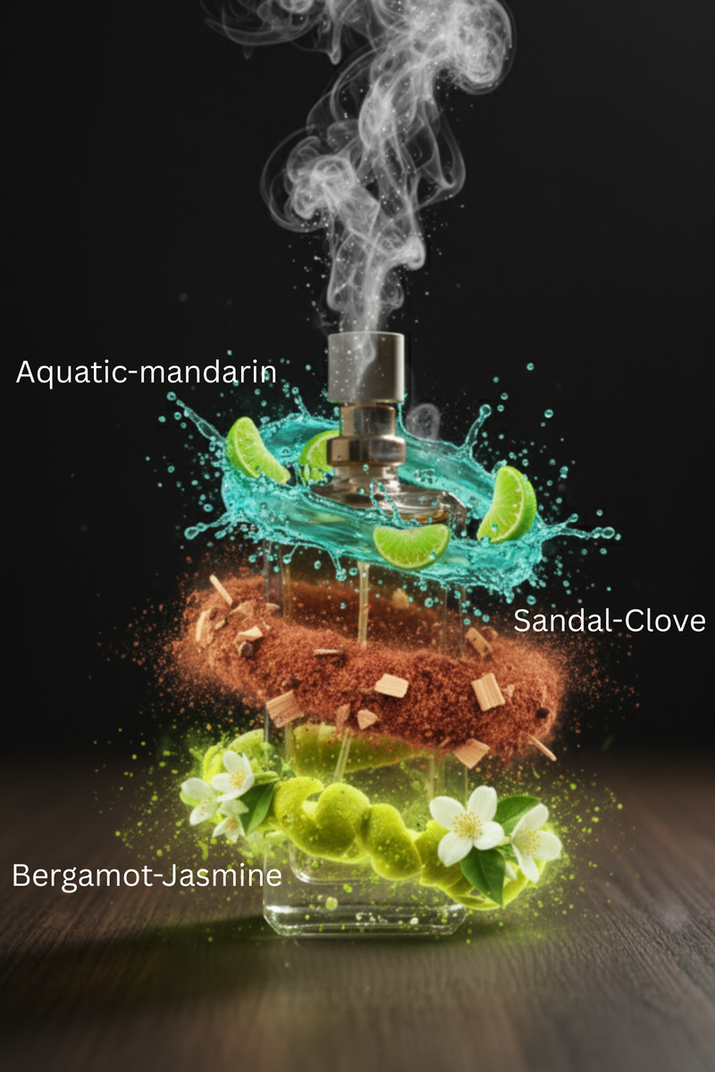 Ice Water Perfume – A Crisp & Refreshing Marine Citrus Blend | MY AROMA JUNCTION