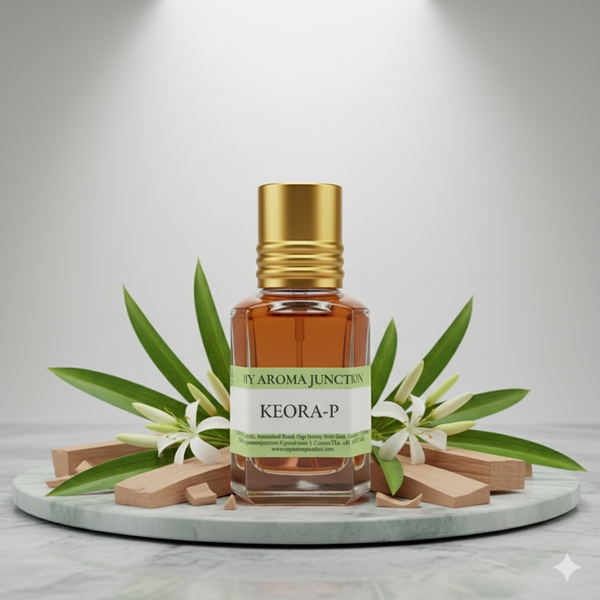 Keora-P Attar – The Divine Essence of Keora & Sandalwood | MY AROMA JUNCTION