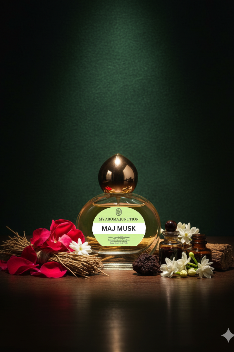 Maj Musk Attar 12ml – A Timeless Musk with Elegant Depth