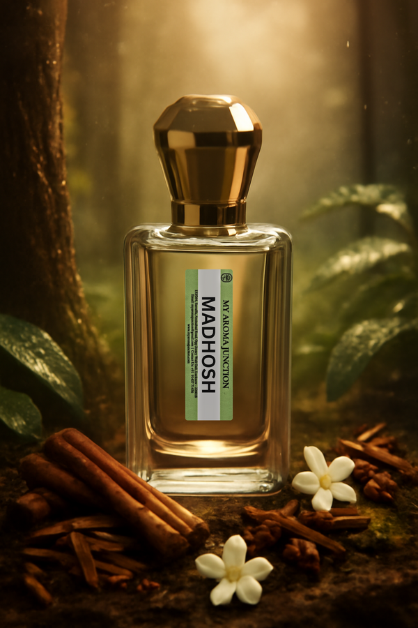 Madhosh Perfume – A Spicy & Woody Scent of Cedar & Musk for Men | MY AROMA JUNCTION