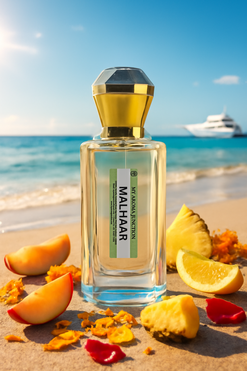 Malhaar Perfume – A Refreshing Earthy-Woody Scent Inspired by Nature | MY AROMA JUNCTION