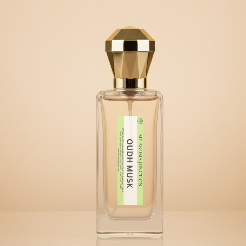 Oudh Musk Perfume – A Luxurious Saffron & Oudh Fragrance for Men & Women | MY AROMA JUNCTION