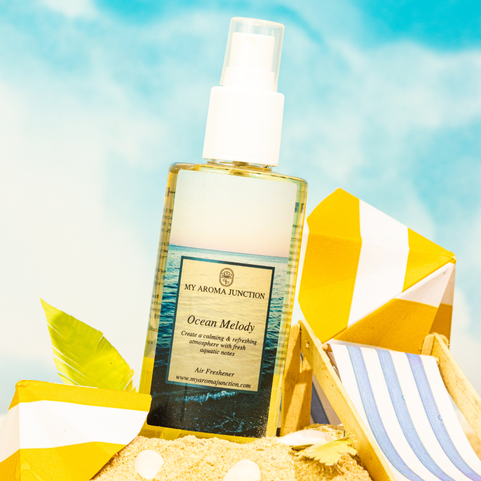 MY AROMA JUNCTION’s Ocean Melody Air Freshener – Luxury blend with 170 years of experience