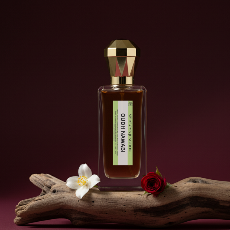 Oudh Nawabi Perfume – A Regal & Intense Oudh Scent for Men | MY AROMA JUNCTION