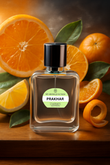 Prakhar Perfume – 50ML Citrus Amber Scent | Unisex Long-Lasting Perfume