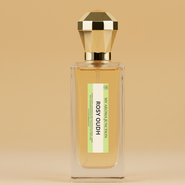 Rosy Oudh Perfume – A Sensual Rose & Oudh Blend for Men & Women | MY AROMA JUNCTION
