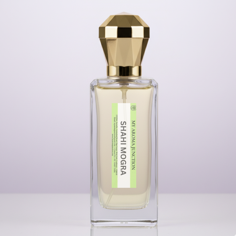 Shahi Mogra Perfume – A Luxurious Jasmine Scent for Devotional & Daily Wear | MY AROMA JUNCTION