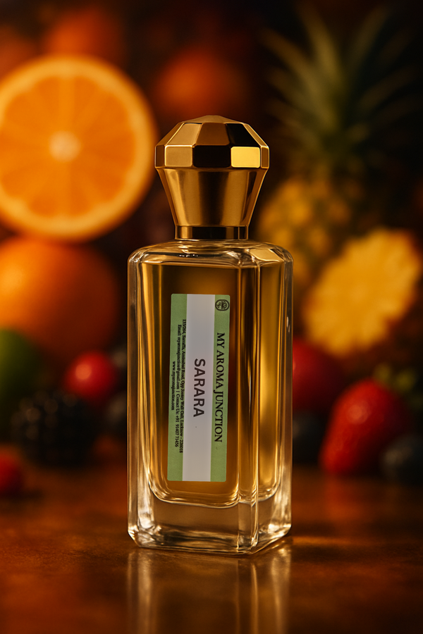 Sarara Perfume – A Fruity & Floral Amber-Rose Scent for Women | MY AROMA JUNCTION