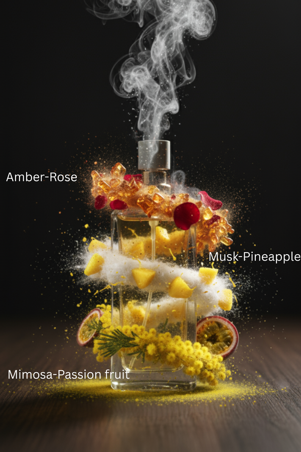 Sarara Perfume – A Fruity & Floral Amber-Rose Scent for Women | MY AROMA JUNCTION