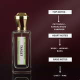 Target – Long-Lasting Unisex Perfume with Patchouli, Sandalwood & Civet | 50ML by MY AROMA JUNCTION