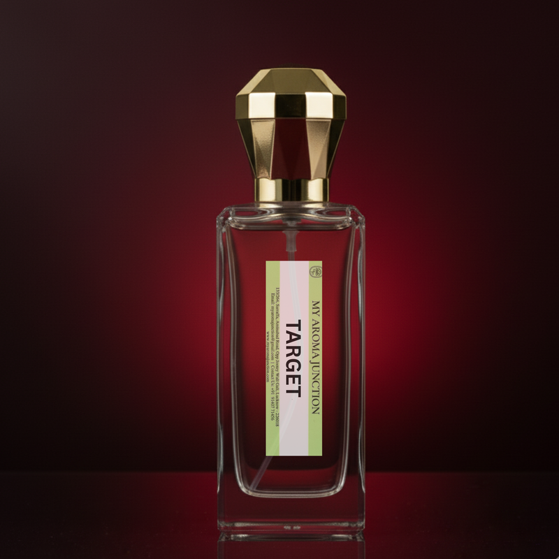 Target – Long-Lasting Unisex Perfume with Patchouli, Sandalwood & Civet | 50ML by MY AROMA JUNCTION