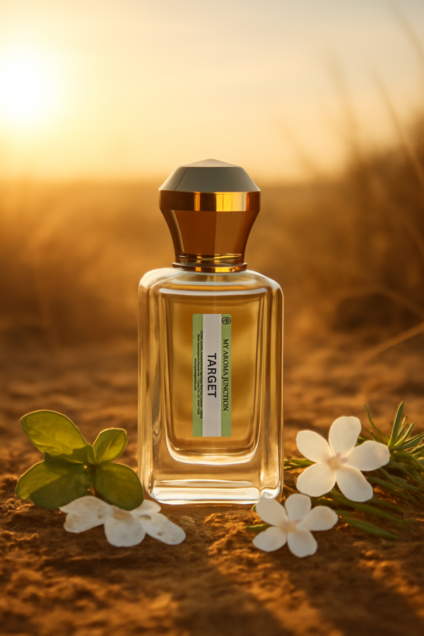 Target – Long-Lasting Unisex Perfume with Patchouli, Sandalwood & Civet | 50ML by MY AROMA JUNCTION