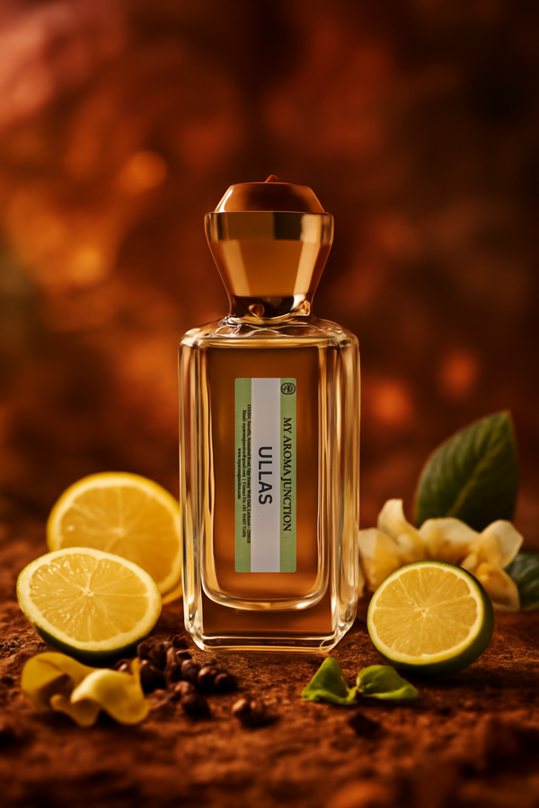 Ullas Perfume – A Bright & Uplifting Rose-Musk Blend | MY AROMA JUNCTION