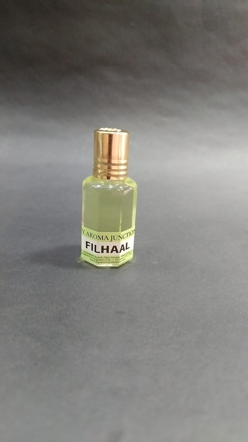 Filhaal Attar – Long-Lasting Non-Alcoholic Unisex Attar with Soft Floral & Musk Notes | MY AROMA JUNCTION