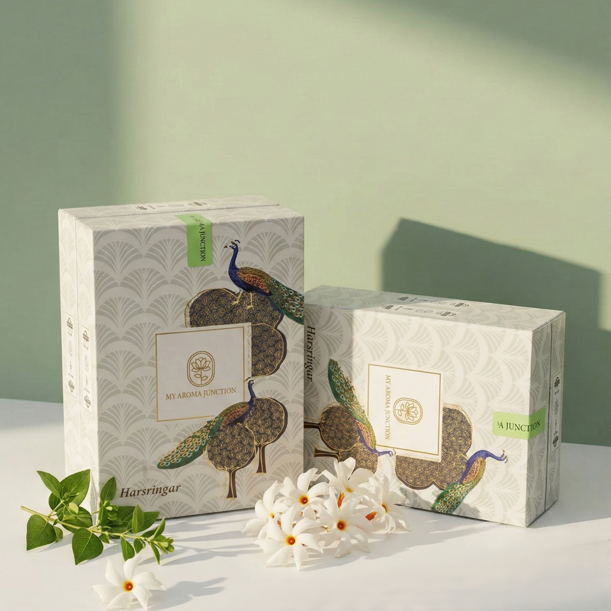 Harsingar Dhoop Sticks Pack of 6 – Long-Lasting Floral Aroma for Spiritual Serenity | MY AROMA JUNCTION