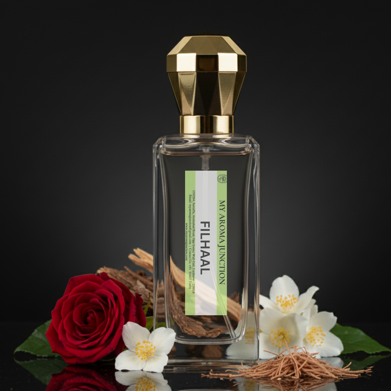 Filhaal Perfume – A Soft Floral Jasmine & Musk Fragrance for Women | MY AROMA JUNCTION