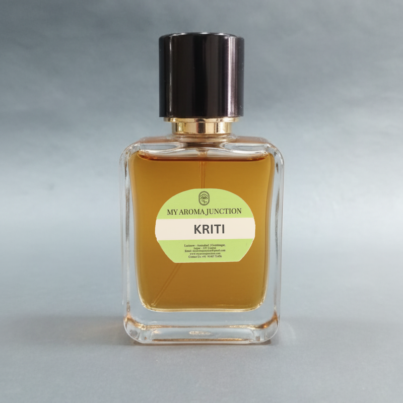 Kriti Perfume – 50ML Unisex | Long-Lasting Citrus, Rose & Jasmine Scent