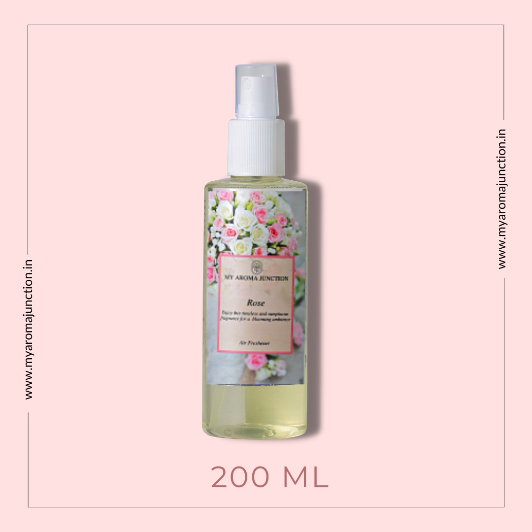 Premium Rose Room Freshener Spray from My Aroma Junction