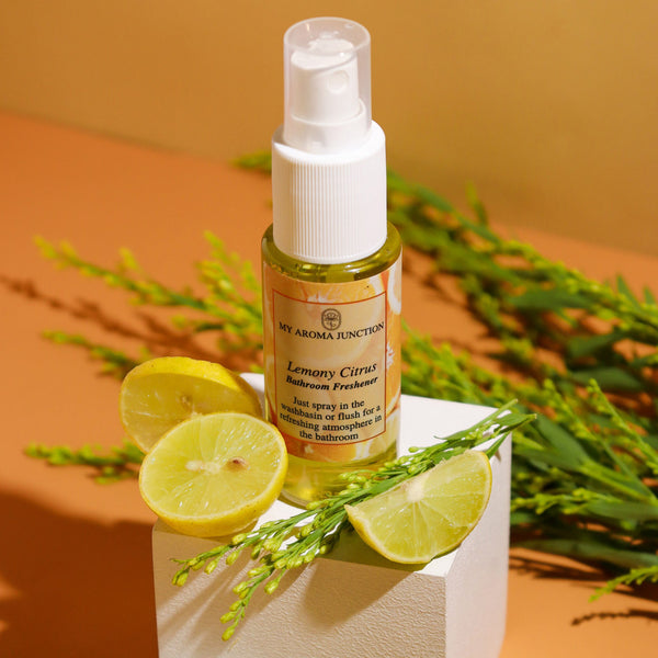 Lemony Citrus Bathroom Freshener – Long-Lasting Freshness – My
